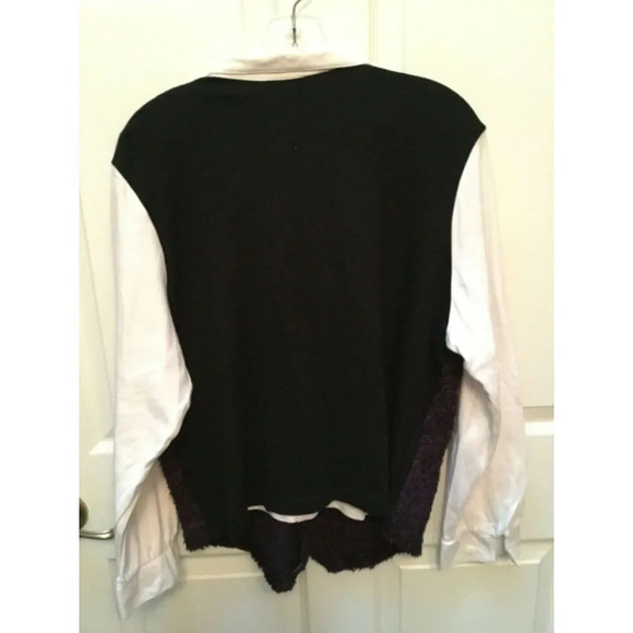 women CATHY DANIELS long sleeve regular size topL - Picture 2 of 2